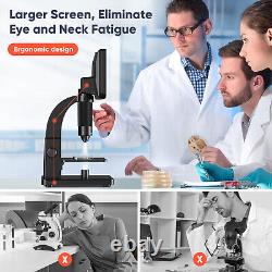 LCD Digital Microscope + Remote Control 2000X Biological Microscope for Adults