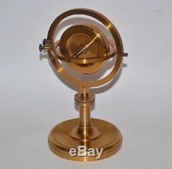 Lacquered brass Gyroscope T. Cooke & Sons