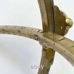 Large Eighteenth Century Universal Equinoctial Ring Dial By Dollond London