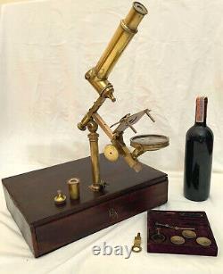 Large Universal Microscope attributed to Noël Buron Circa 1840s
