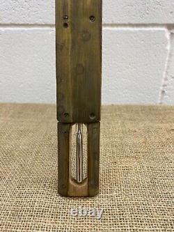 Largeb Antique Victorian Joseph Long Ltd London Stick Thermometer