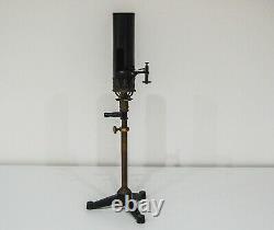 Late Victorian Gas Mantle Galvonometer Lamp By Auerlicht Germany