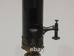 Late Victorian Gas Mantle Galvonometer Lamp By Auerlicht Germany