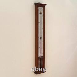 Late Victorian Long Range Glycerine Stick Barometer By Negretti & Zambra London