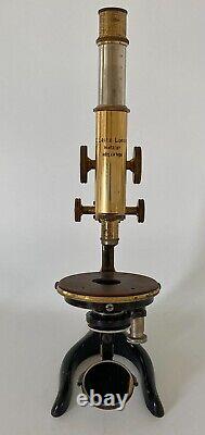 Leitz brass microscope (1910)