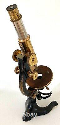 Leitz brass microscope (1910)