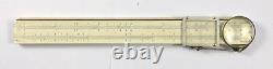 Lovely Sliding Ruler With Magnifying In Box