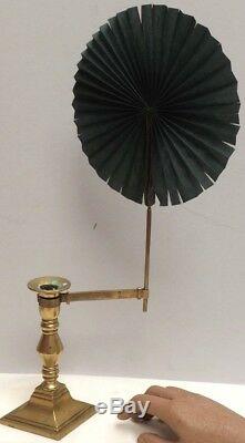 MICROSCOPE Candle Fan 18th Century Rare Museum quality Shagreen