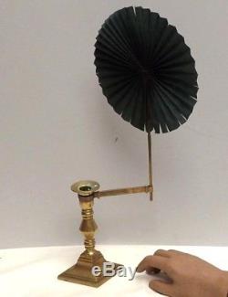 MICROSCOPE Candle Fan 18th Century Rare Museum quality Shagreen