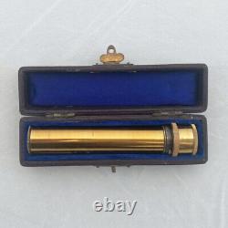 MID Victorian Cased Miniature Spectroscope By John Browning Of 63 The Strand Lon