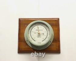 Made In Yokohama Japan, Vintage Original Old Utsuki Keiki Ship Aneroid Barometer