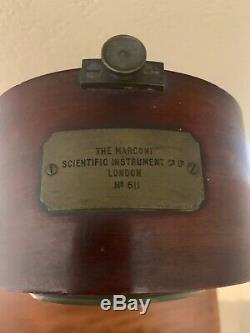 Marconi Scientific Instrument Company Ltd London Galvanometer Early 1900's NICE