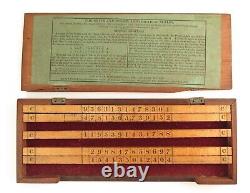 Mathematics Antique Smith and Dolier Arithmetical scales. Simple Addition
