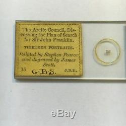 Micro photograph J. B. Dancer, The Arctic Council (Sir John Franklin Explorer)