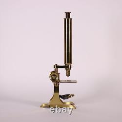 Microscope Brass United Kingdom XIX Century