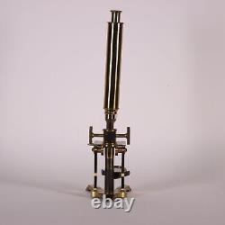 Microscope Brass United Kingdom XIX Century
