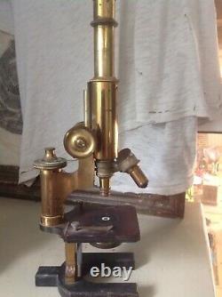 Microscope carl zeiss Jena antique microscope 19896
