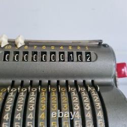 Muldivo Pinwheel Counting Machine Vintage Mechanical Calculator