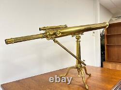 Negretti & Zambra, 19th Century Brass Telescope