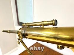 Negretti & Zambra, 19th Century Brass Telescope