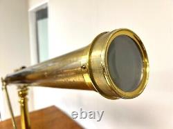 Negretti & Zambra, 19th Century Brass Telescope