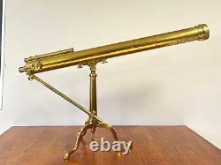 Negretti & Zambra, 19th Century Brass Telescope