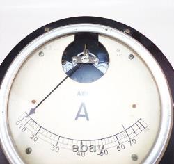 Old AEG Ammeter Large Measuring Switchboard Decor