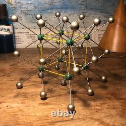 Original vintage molecule model of Caesium chloride German schools and colleges
