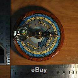 Orrery Brass and Wood Ferguson paradox miniature planetarium planetario globe