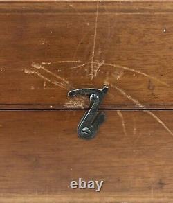 Pantograph Antique Brass Hall Harding Drawing Instrument Rare England Wood Case