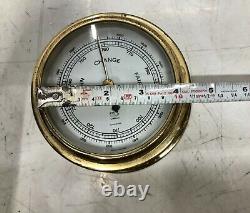 Pilot Marine Antique Nautical Rain Change Fair Vintage Ship Barometer Germany