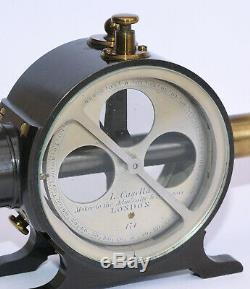 Pocket altazimuth compass / clinometer in case Casella