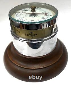 Precision Barometer With Unusual Design Possibly Off A Ship