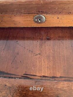 Quality Box Of Antique Drawing Instruments Double Layered Box, Many Various