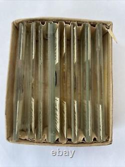RARE Antique Microscope Slides Collection x8 BRITEX Insects Disease