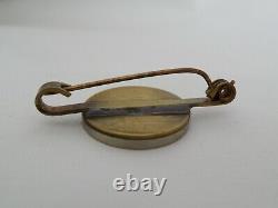 REDUCED! Rare Victorian Trans-Atlantic Cable souvenir brooch, 1890s