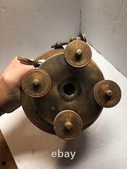 Rare 1865 A. Tiensch Surveying Transit All Brass A Very Rare Piece Of History