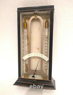 Rare Antique 1915 Germany Saussure Hair Tension Hygrometer Scientific Instrument