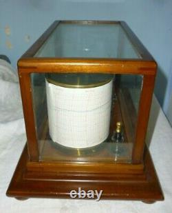 Rare Antique 1920S Tyco Stormograph Barograph By Short And Mason Working Order