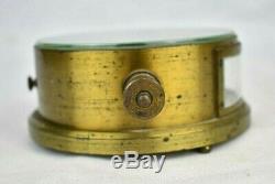 Rare Antique Brass Horizontal Moving-Magnet Galvanometer GPO Pattern Reid Bros