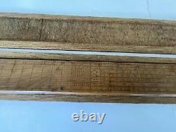 Rare Antique Early 19th Century 2 Foot Gunter Navigational Rule Ruler