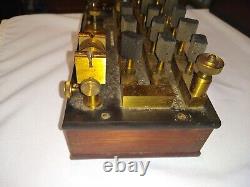 Rare Antique ww1 Galvanometer IV Year 1915 military