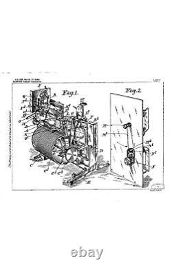 Rare Horace Darwin (son of Charles Darwin) Patent Counting Machine 1905