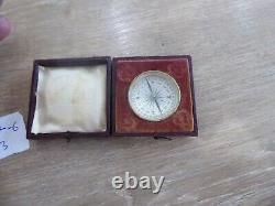 Rare Late Georgian / Early Victorian Antique Cased Compass