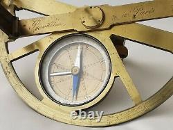 Rare graphometer, Pouvillion, Paris around 1840, checked by an expert