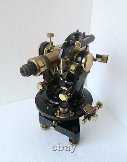 Rare old Carl Zeiss measuring instrument / levelling device Theodolite