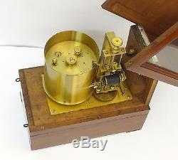 Rarest 1st 1890 S´ Electric Chronograph Recorder By Jules Richard Antique French