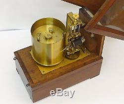 Rarest 1st 1890 S´ Electric Chronograph Recorder By Jules Richard Antique French