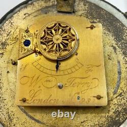 Regency Clock Wheel Barometer For Tarelli Northampton With Tagliabue Provenance