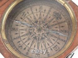 Regency period pocket compass c1820